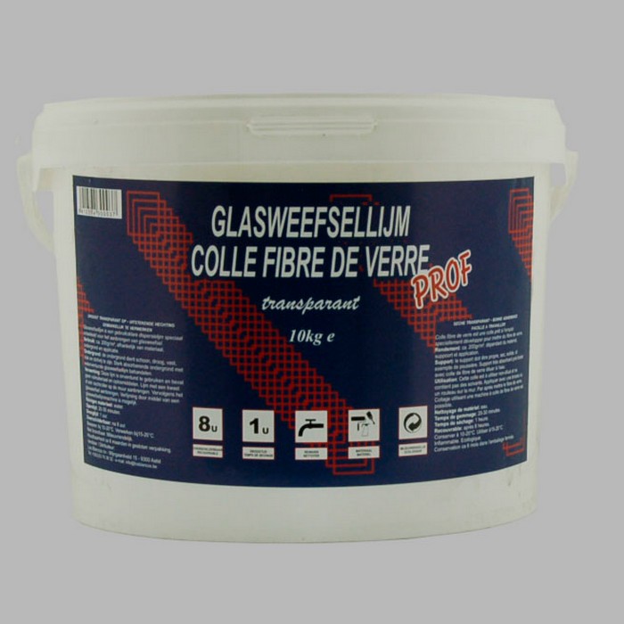 colle fibre de verre contenu 10 KG